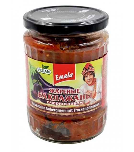 EMELA Fried Eggplants with prunes - 530g (best before 30.06.27)