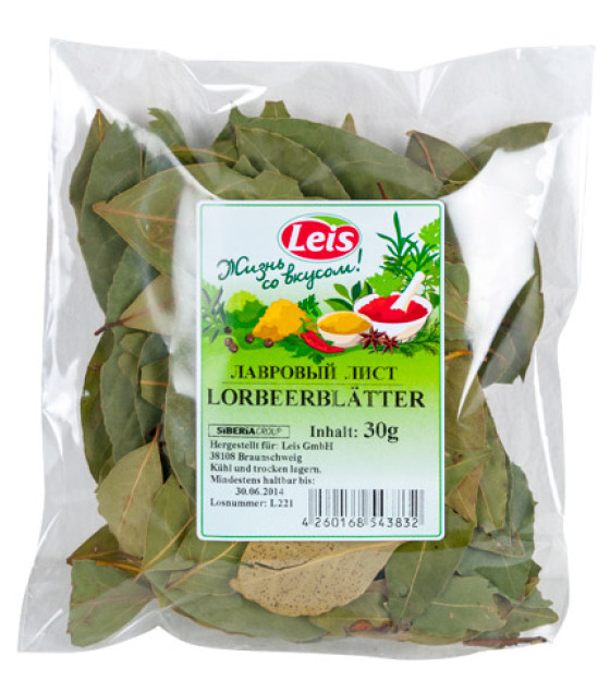LEIS Bay leaf - 30g (best before 19.03.26)