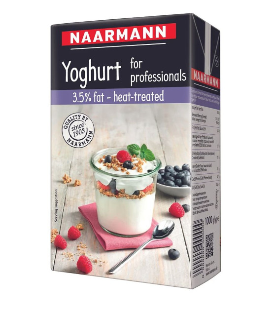 NAARMANN Heat Treated Yoghurt 3.5%, Germany - 1L (best before 24.01.25)