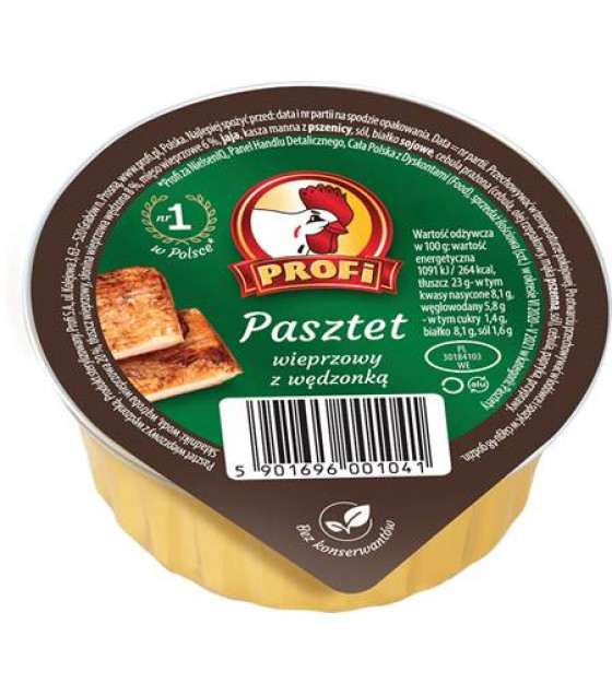 PROFI Pork Pate with Bacon - 130g (best before 12.04.25)