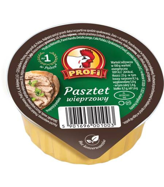 PROFI Pork Pate - 130g (best before 23.04.25)