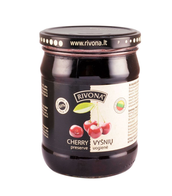 RIVONA Cherry Preserve - 580g (best before 26.02.25)