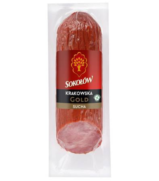 SOKOLOW Salami Sausage "Krakowska" Sucha - 345g (best before 20.12.26)