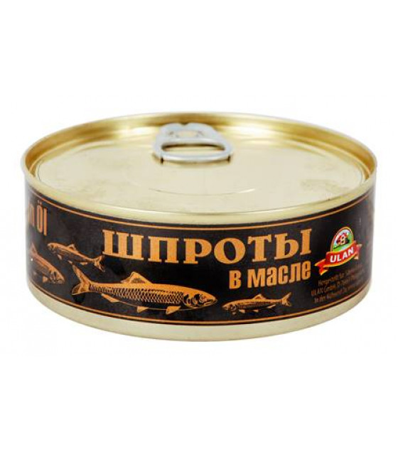 ULAN Smoked Sprats in oil - 240g (best before 10.10.26)