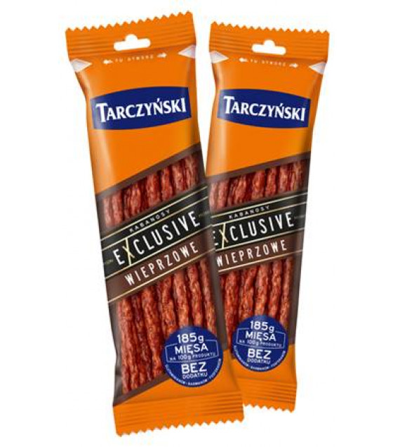 TARCZYNSKI Kabanos Exclusive Pork Smoked Sausages - 105g (best before 06.02.25)