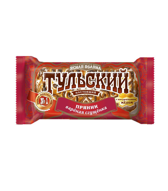 Gingerbread "Tula" with Boiled Milk filling (New) - 140g (best before 15.11.24)