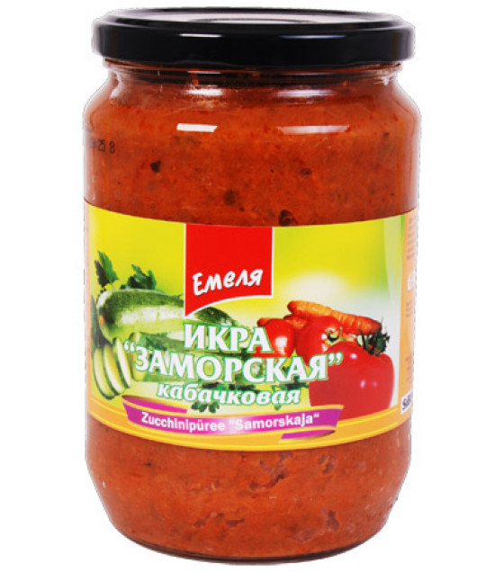 EMELA Zucchini Caviar Spread "Zamorskaya" - 680g (best before 30.06.26)